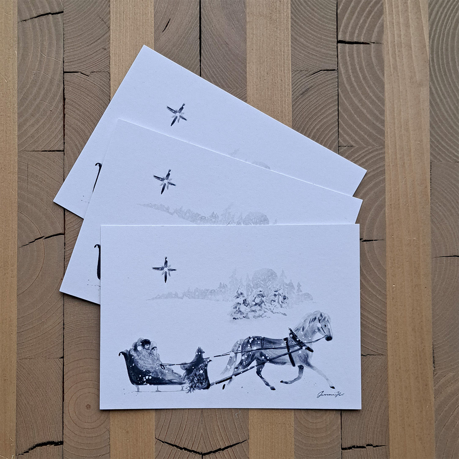 Mustavalkoinen korttisetti (Rekiretki)