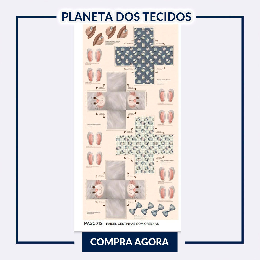 Painel Cestinha com Orelhas