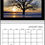 Thumbnail: McBaine Burr Oak 2026 8.5x11 Wall Calendar