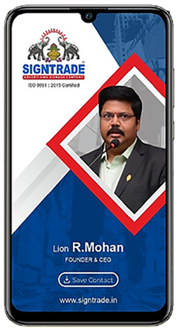 Digital Business Card Design in Chennai