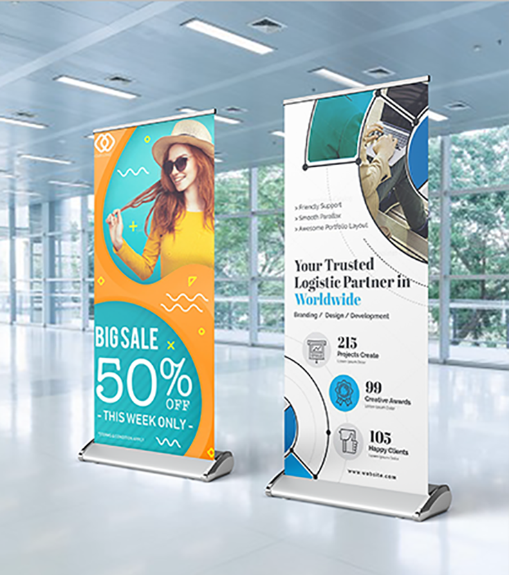 Deluxe Rollup Banner Standee in Guindy