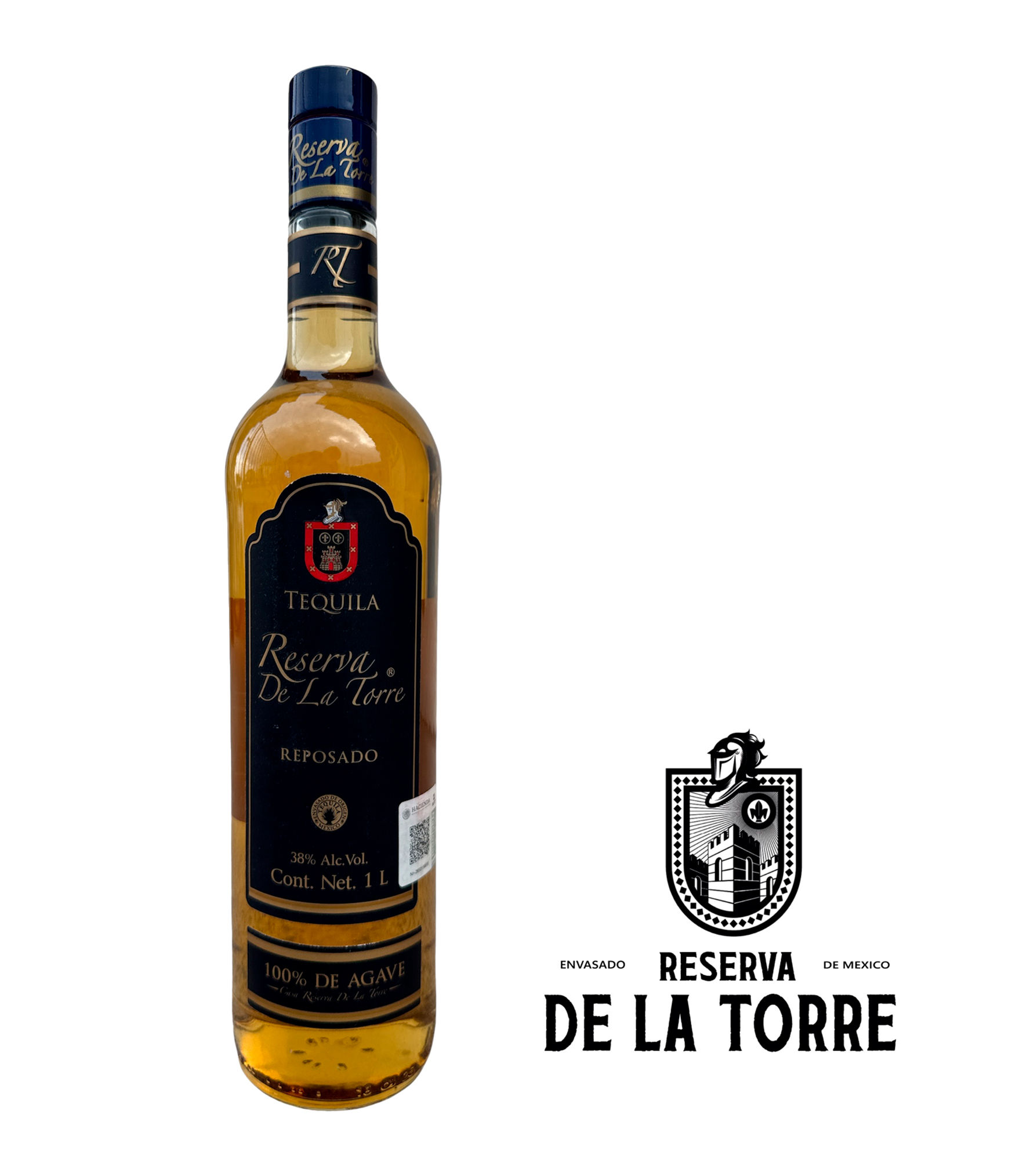 Tequila Reserva de la Torre Reposado de 1 Lt.