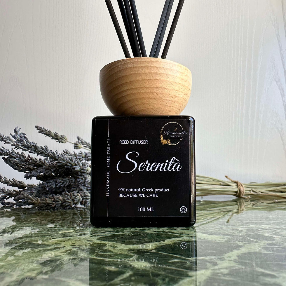 Μικρογραφία: αρωματικο χωρου με στικ (reed diffuser) μαύρο