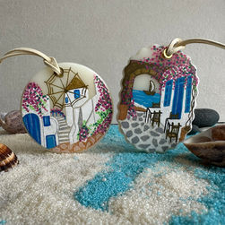 Greek handmade scented candles for home gift items