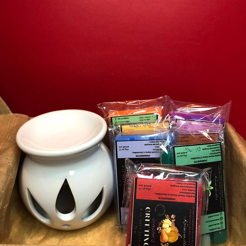 Box Set Snap Bar Dreams, με 7 Wax Melt Bars των 15p & ΔΩΡΟ ο κεραμικός καυστήρας