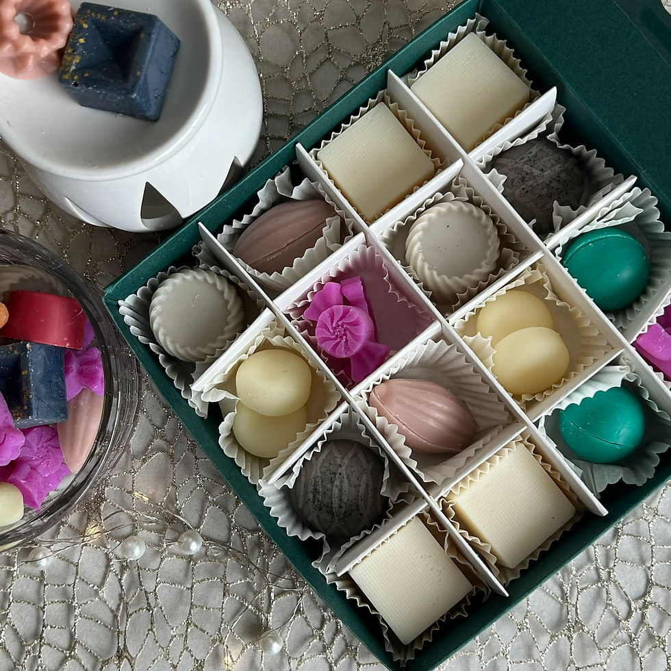 Christmas wax melts box 200g /χριστουγεννιατικο κουτι
