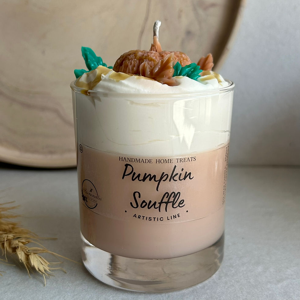 Μικρογραφία: κερι αρωματικο 250ml / dessert candle Pumpkin Souffle