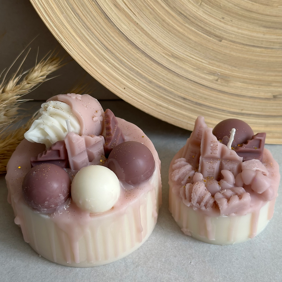 Μικρογραφία: κερι αρωματικο τουρτα / cupcake