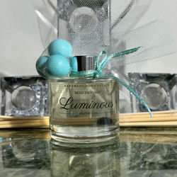 Handmade reed diffuser room scents, favor bags, and gift items.