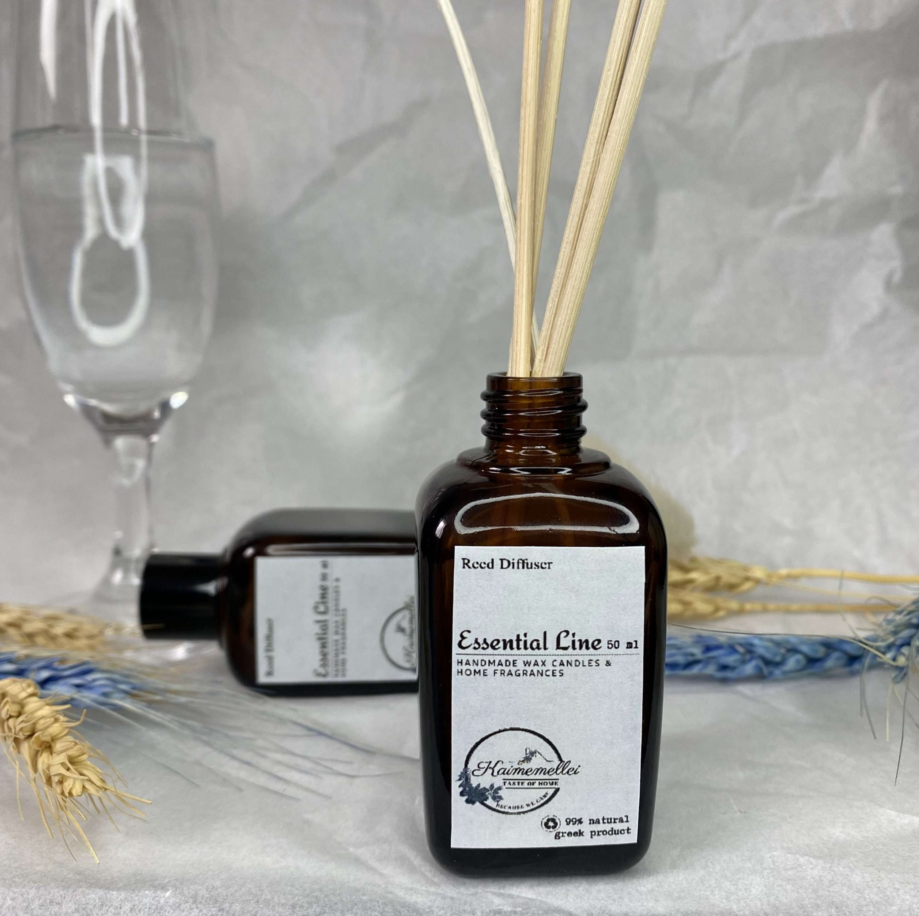 αρωματικο χωρου με στικ (reed diffuser) 50ml