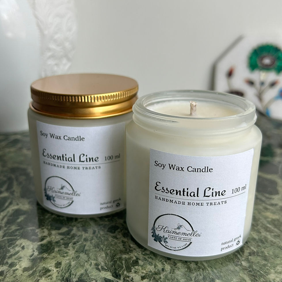 Μικρογραφία: κερι αρωματικο 100ml / wax candle ice white