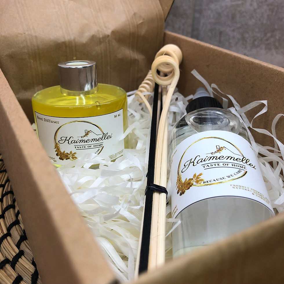 Box Set Reed Delight Small, με αρωματιστή 50ml & ανταλλακτικό αρώματος 100ml