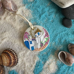 greek handmade scented candles for gift items