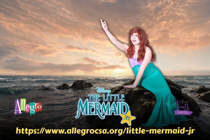 The Little Mermaid JR. poster