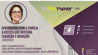 APRENDENDO NA FAMÍLIA A RECEITA QUE MISTURA TRADIÇÃO E INOVAÇÃO