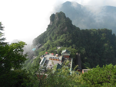 Vue du Temple Doré Wudang