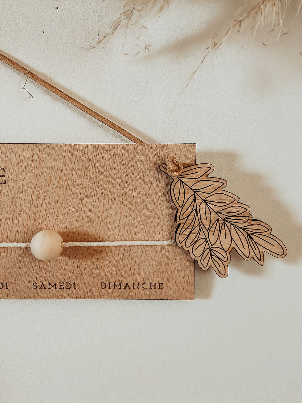 Miniature : SEMAINIER EN BOIS