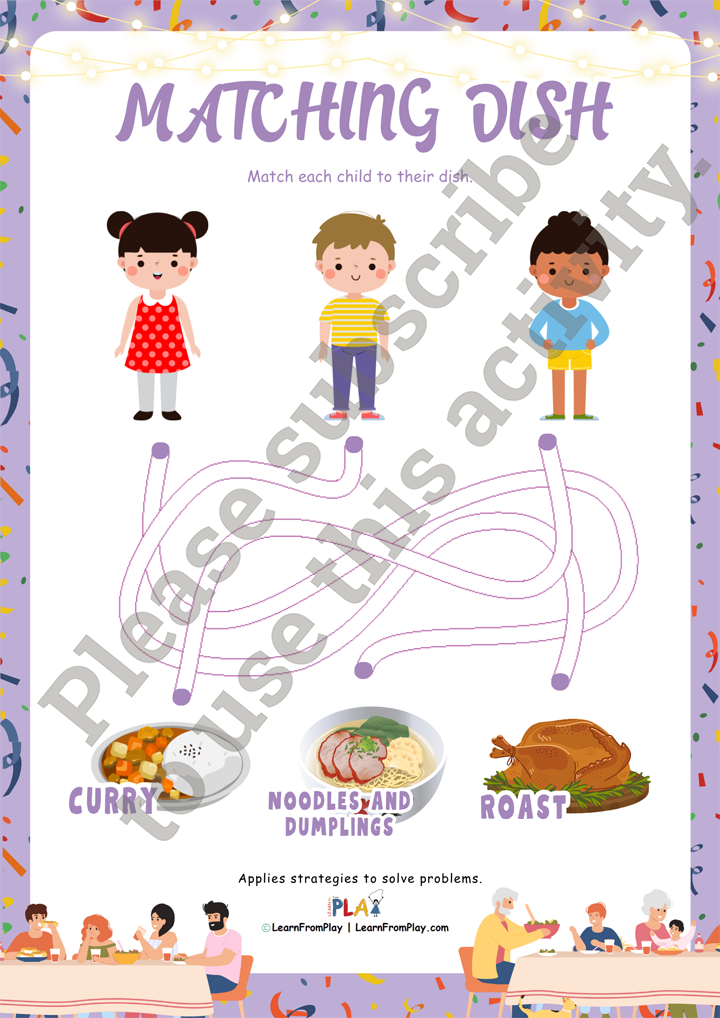 Stay For Dinner - Matching Dish