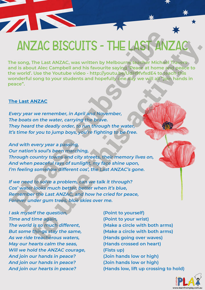 Anzac Biscuits - The Last Anzac