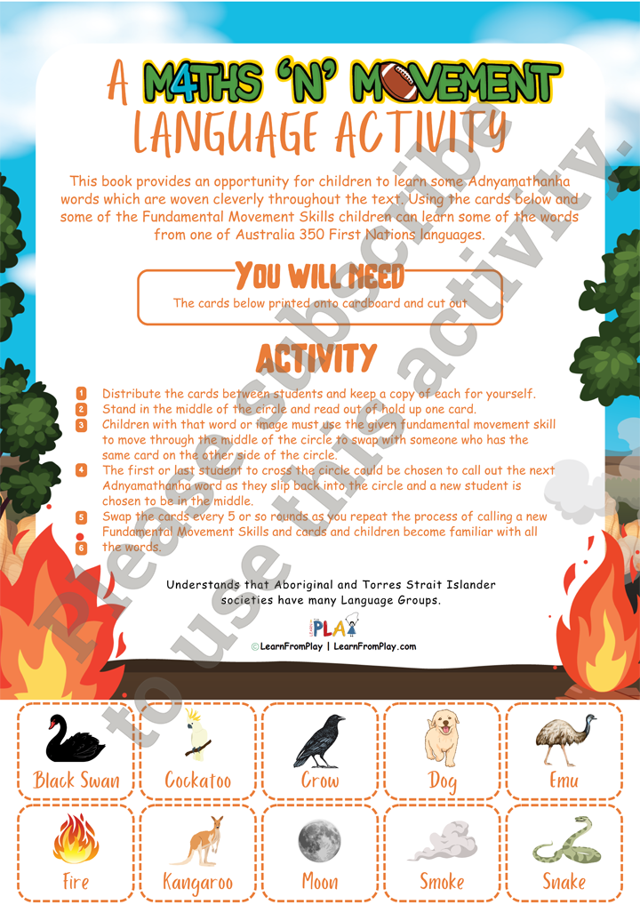 Ceremony - Maths 'n' Movement Language Activity