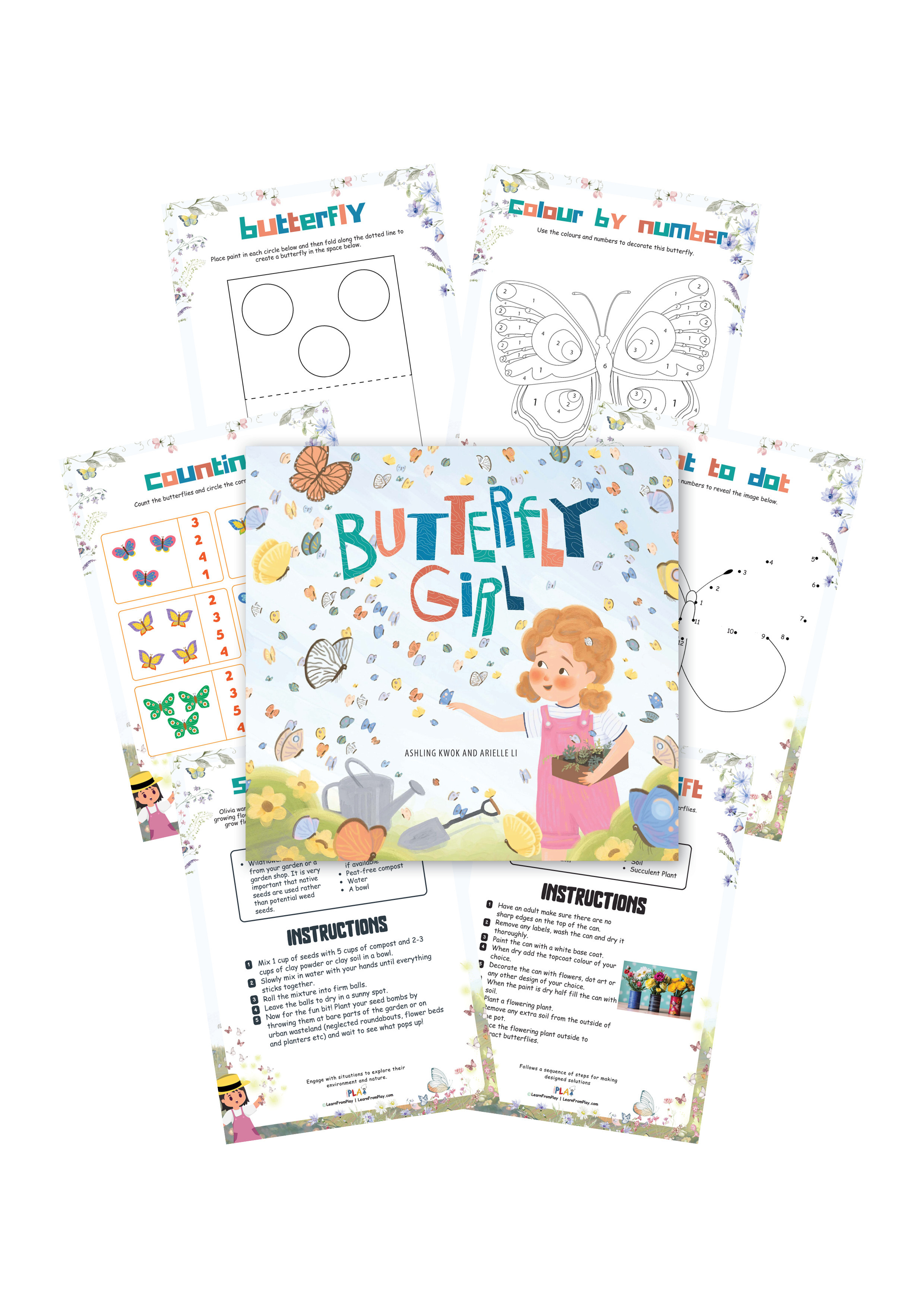 Butterfly Girl Book Activities | Learn From Play 2026