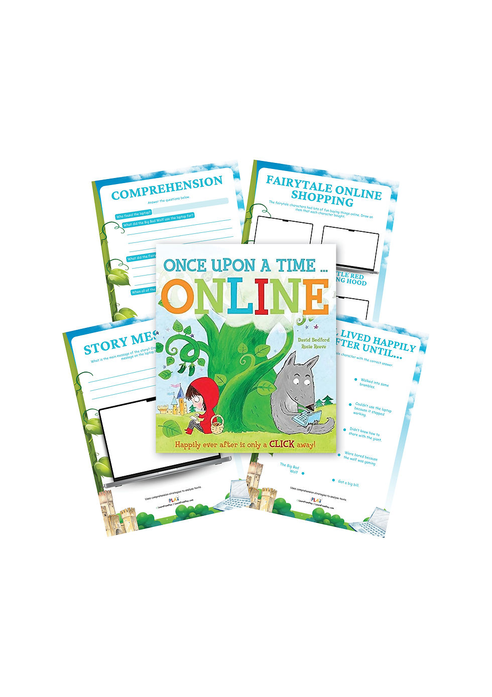 Once Upon A Time Online Book Activities