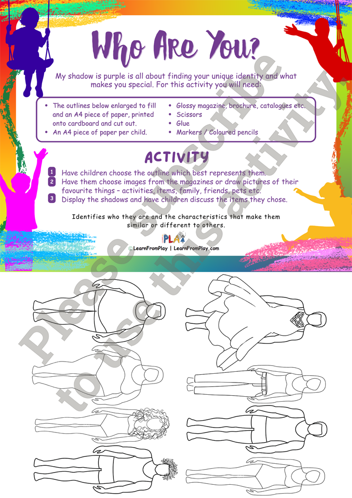 My Shadow is Purple - Who Are You