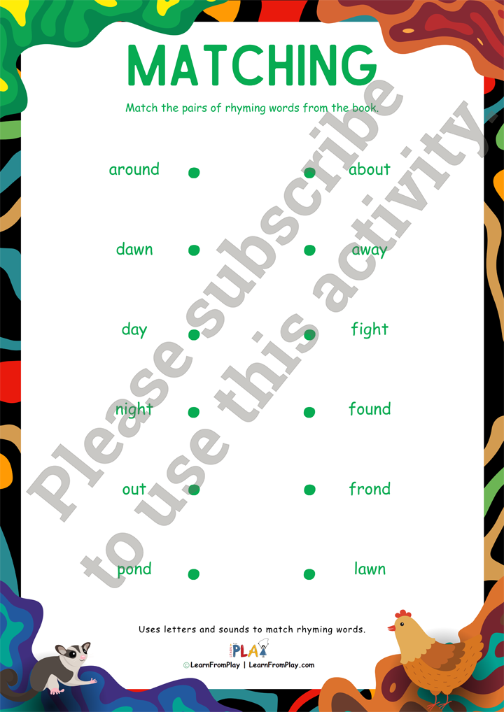 Backyard Beasties - Matching