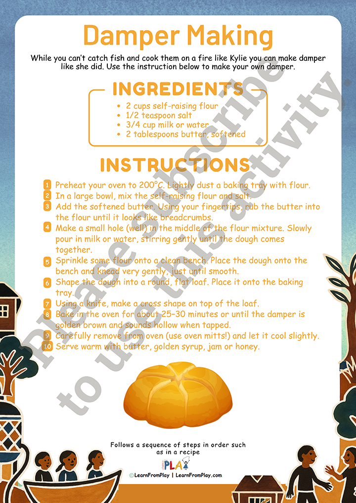 When I Was A Little Girl - Damper Making