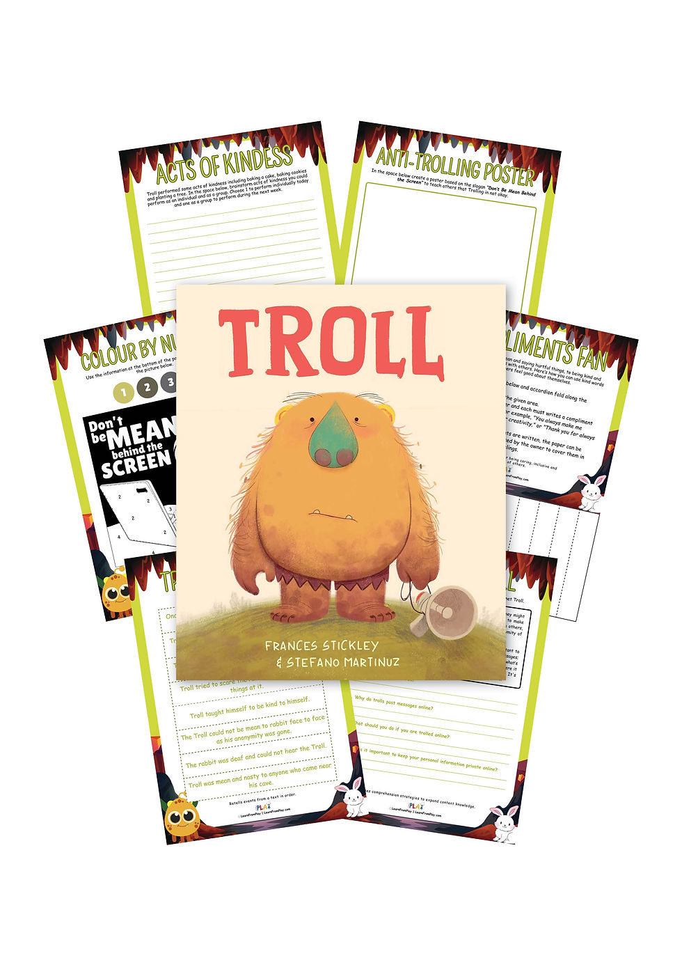 Troll Book Activites