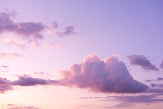 purple clouds