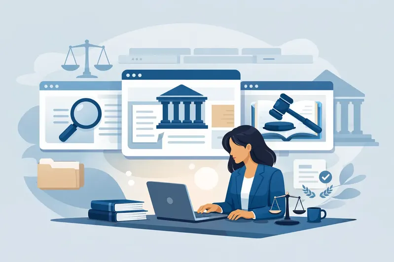 A Legal Research Workflow That Keeps Tabs Clear