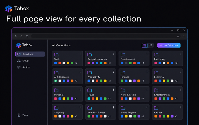 Tabox 4.1 Is Here: Introducing Full-Page View
