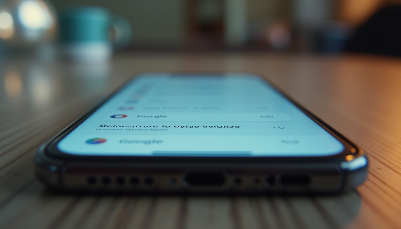 Eye-level view of a smartphone screen showing multiple open browser tabs