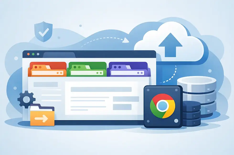 How to Backup Chrome Tab Groups