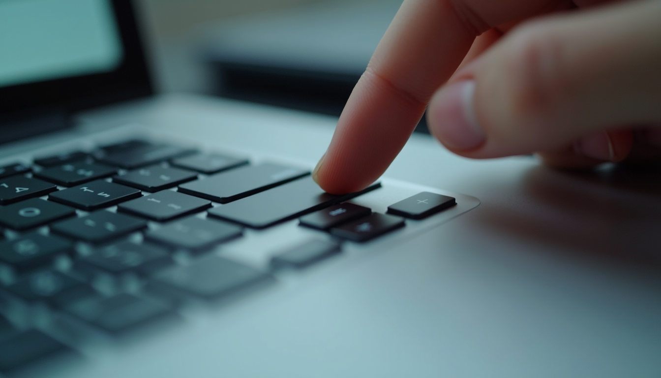 Close-up view of a hand dragging a browser tab to rearrange it