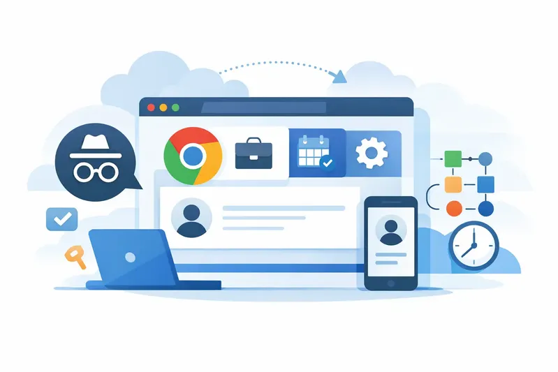 Chrome Session Management Guide for Workflows