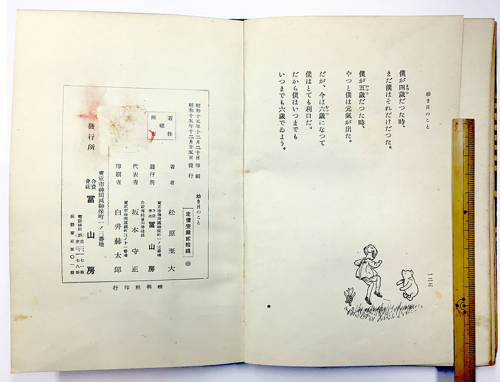 サムネイル： 幼き日のこと