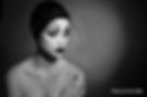 B&W Dramatic Makeup