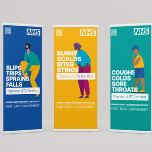Urgent Treatment Centre Pull up banners