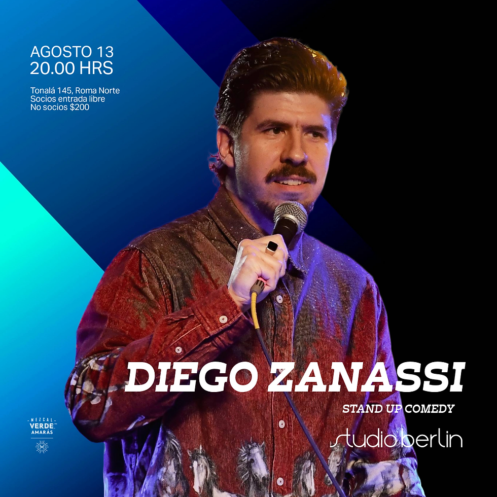 COMEDY CLUB: DIEGO ZANASSI