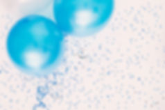 balloons and confetti