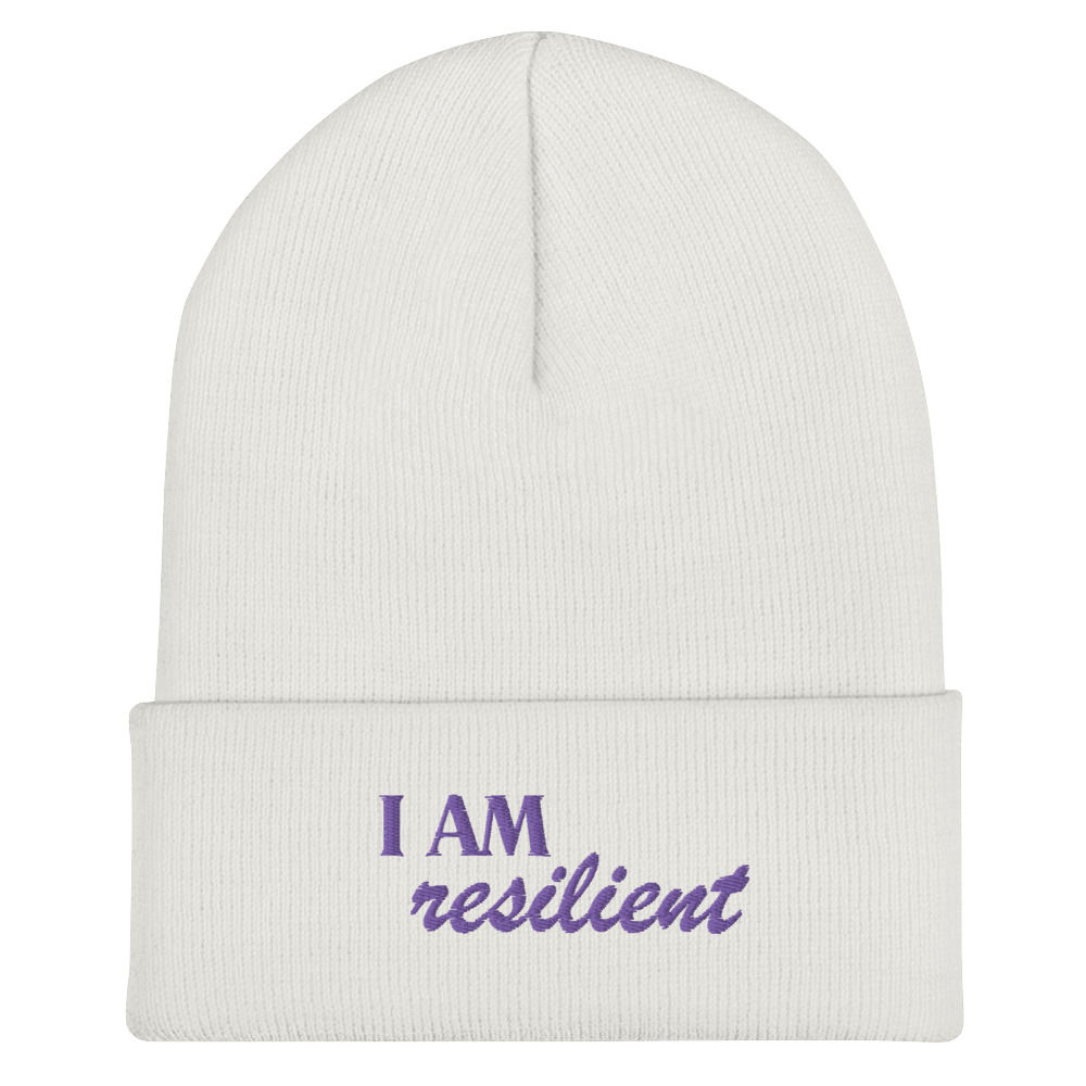 I AM RESILIENT Cuffed Beanie