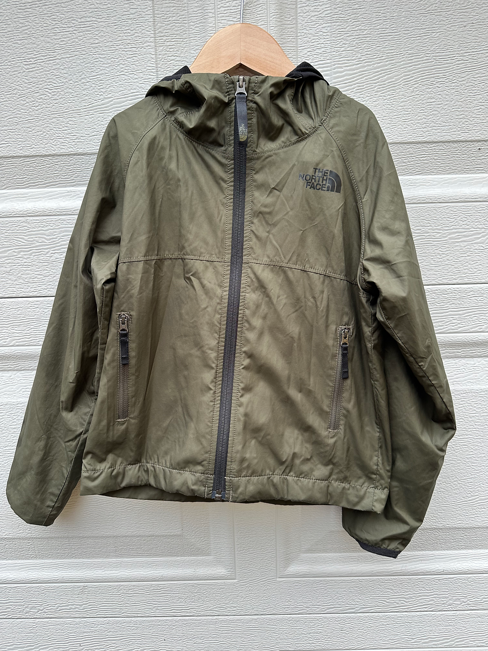 The North Face rain jacket