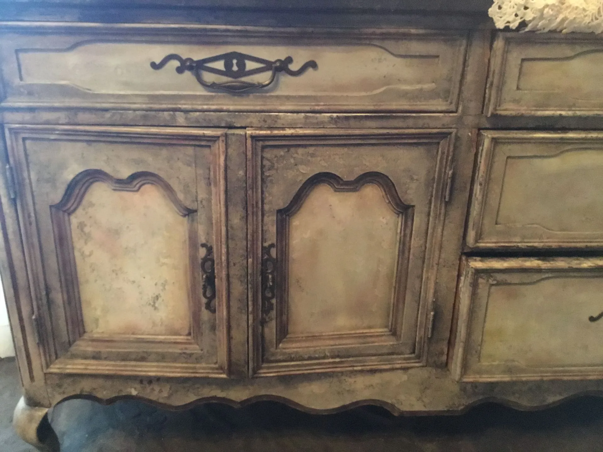 Finished Cabinet done by Liberty Painting