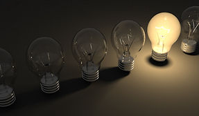 Illuminated Light Bulb