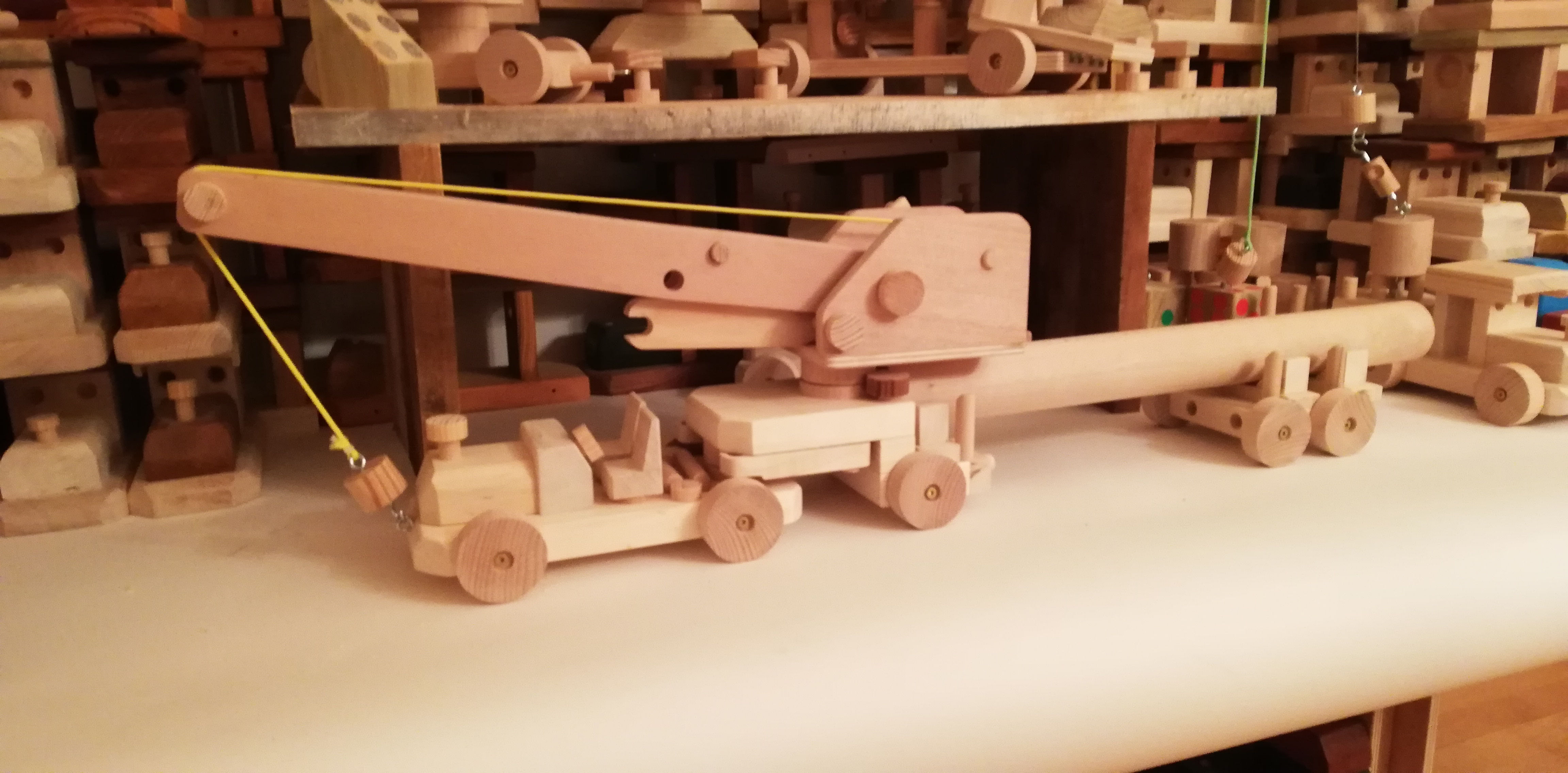 Camion Grue Porte-Bois