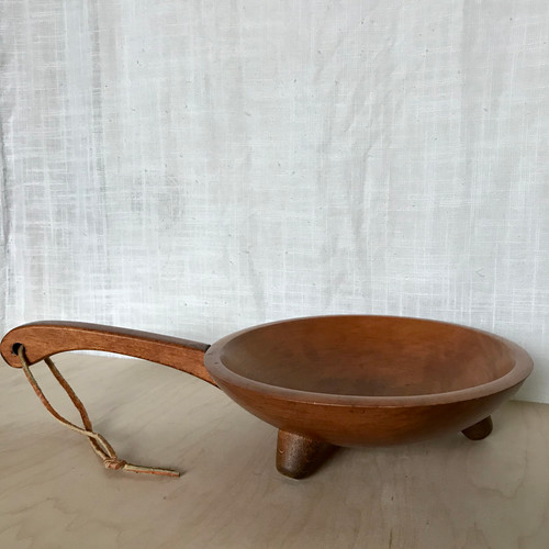 MUNISING WOOD FOOTED BOWL COYOTE + CO. Vintage