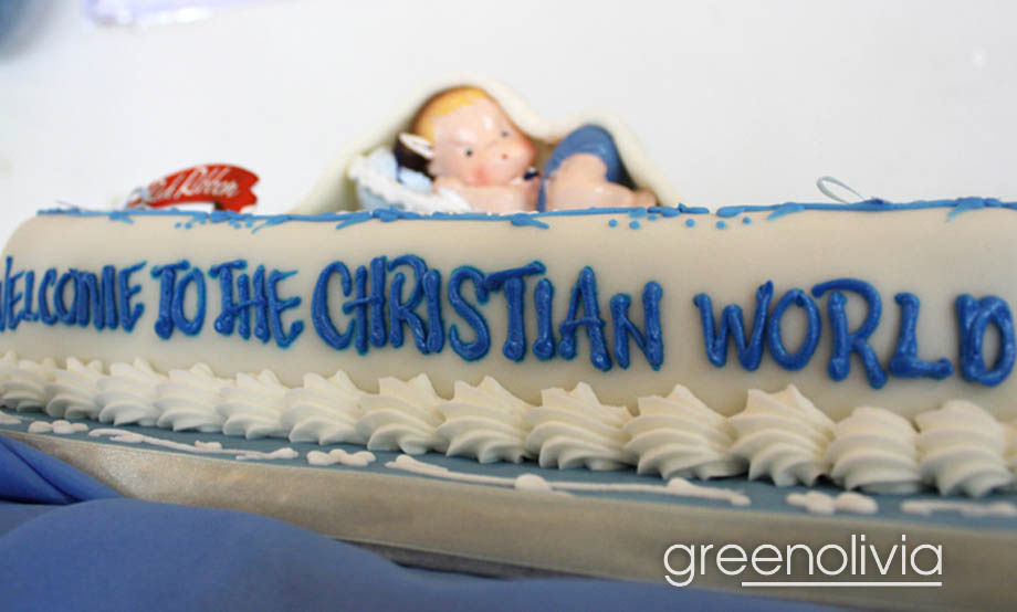 Baptismal Cake