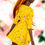 Thumbnail: Wrap dress in yellow